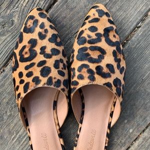 Madewell Remi Mule Leopard Size 11